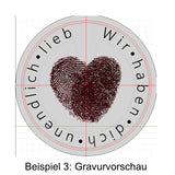 Gravurvorschau / Beratung - So Loved Manufacture