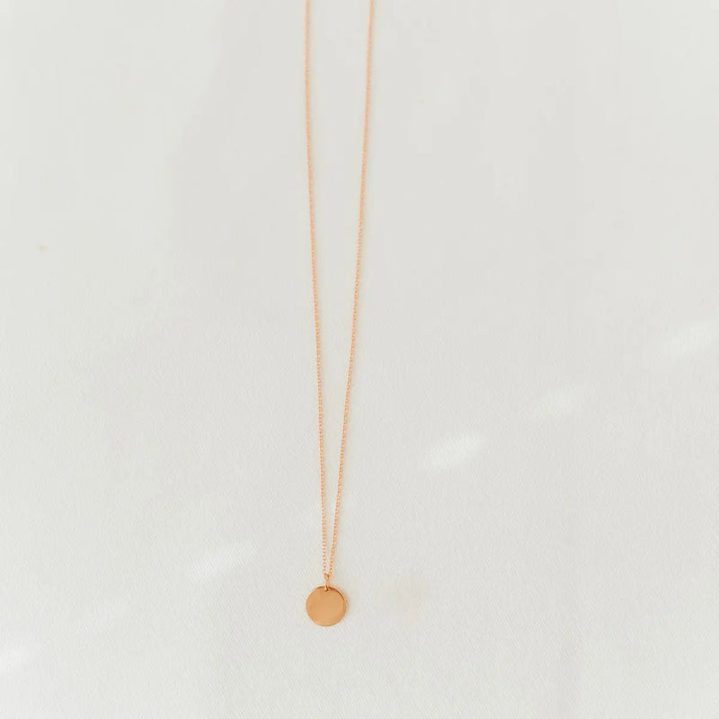 Coin Engrave Necklace